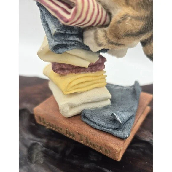 Country Artists Kitty Cat Figurine Hang in There cat lovers unique rare - Picture 9 of 12